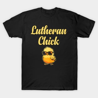 Lutheran Chick Luther Protestant Reformation T-Shirt